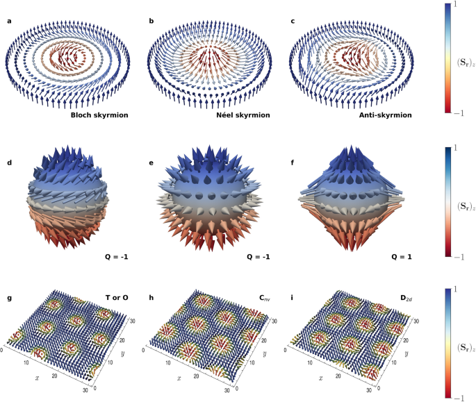Simulating anti-skyrmions on a lattice | Scientific Reports