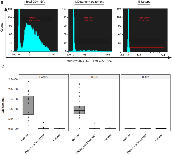 Direct detection of circulating donor-derived extracellular vesicles in  kidney transplant recipients