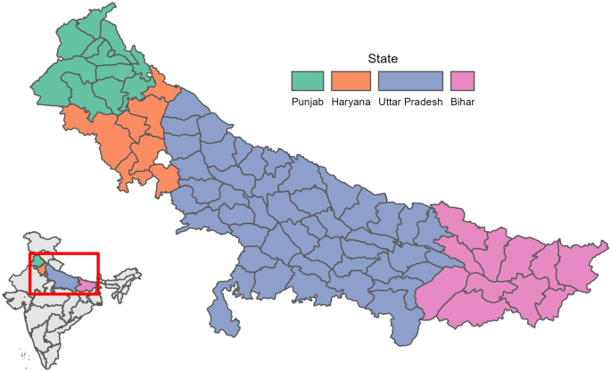 Identifying links between monsoon variability and rice production in India through machine learning - Scientific Reports