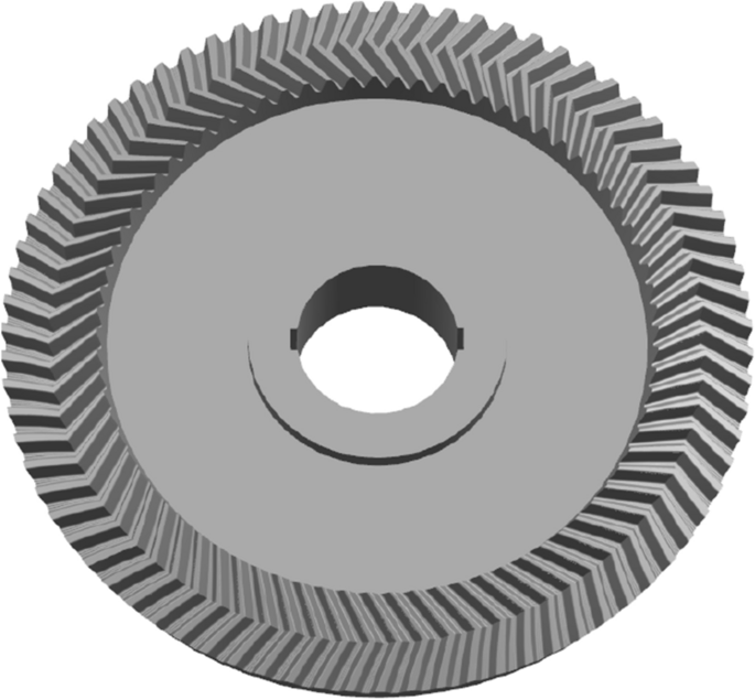 The designing and modeling of equal base circle herringbone curved bevel  gears