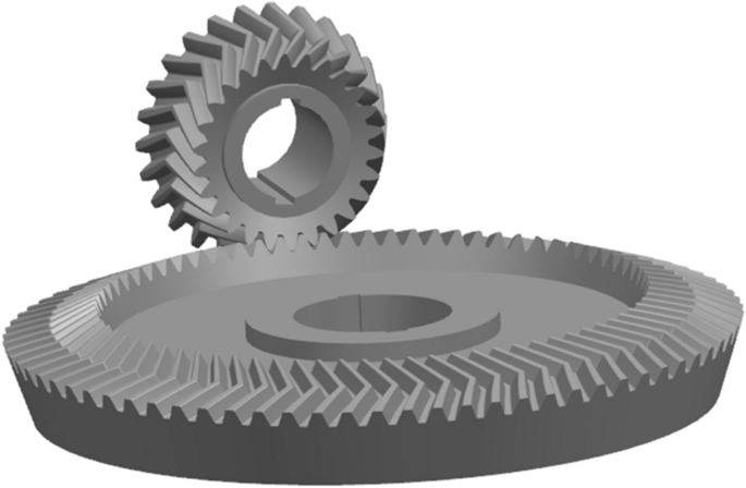 3D modeling of noncircular bevel gears.