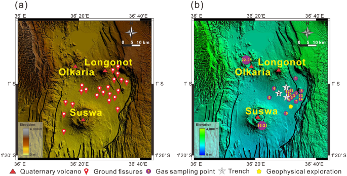 The deep origin of ground fissures in the Kenya Rift Valley | Scientific  Reports
