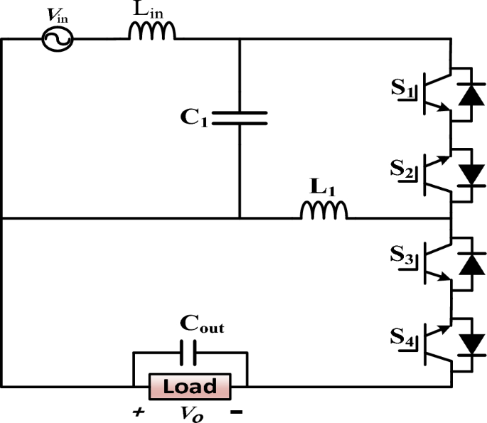 A single-phase direct buck-boost AC–AC converter with minimum number of  components | Scientific Reports