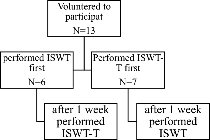 Cardiopulmonary response during incremental shuttle walking test in a  hallway versus on treadmill in Phase IV cardiac rehabilitation: a  cross-sectional study | Scientific Reports