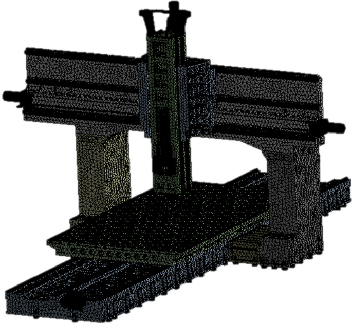 NMM mathematical and physical meshes.