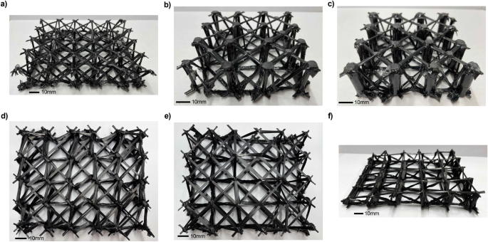 Design and fabrication of carbon fiber lattices using 3D weaving
