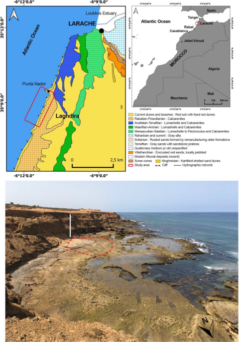 A Late Pleistocene hominin footprint site on the North African coast of Morocco