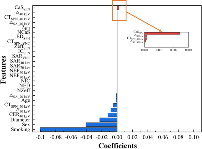 Dual-layer detector spectral CT-based machine learning models in the differential diagnosis of solitary pulmonary nodules