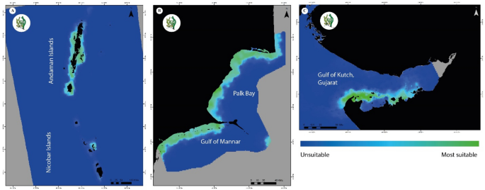 Statement 2 trap: Dugongs are found in only 4 specific areas, not the entire Indian coast
