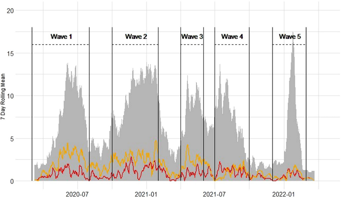 Risk factors for mortality in hospitalized COVID-19 patients across five waves in Pakistan  Nature.com