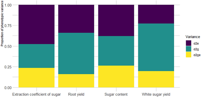 Unraveling genotypic interactions in sugar beet for enhanced yield 