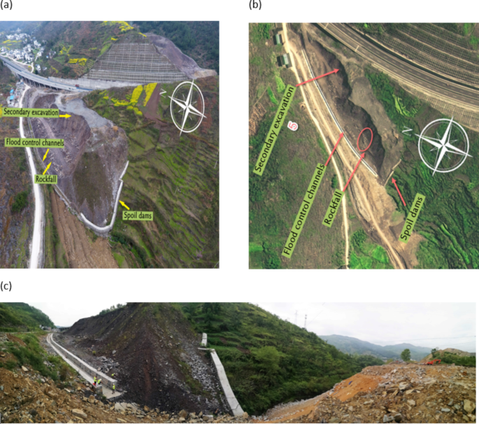 Remote sensing identification and hazard assessment methods for spoil