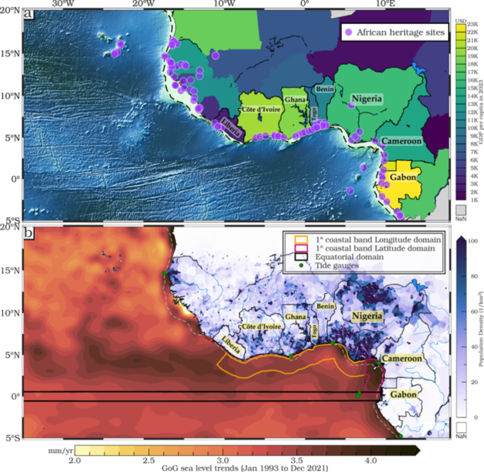 Sea level rise and coastal flooding risks in the Gulf of Guinea ...