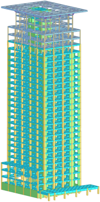 Seismic retrofit of high-rise buildings using buckling-restrained braces: design methodology and performance evaluation
