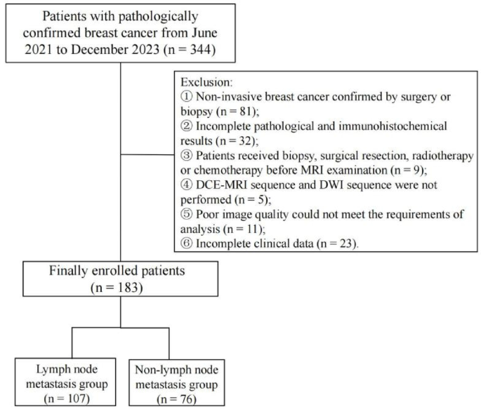Developing an Interpretable Machine Learning Model to Predict Axillary Lymph Node Metastasis in Invasive Breast Cancer Using MRI Radiomics