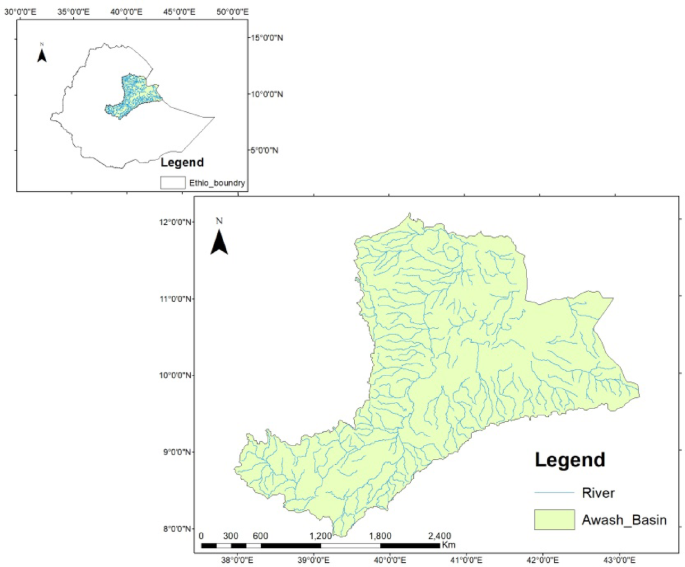 Awash Map Analysis of land use land cover changes and population dynamics in ...