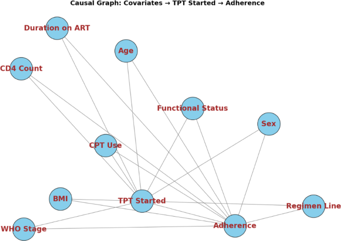 Assessing the Impact of Tuberculosis Preventive Therapy on ART Adherence Using Causal Forest Double Machine Learning