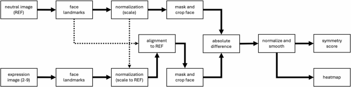 Automated Facial Symmetry Scoring Using Deep Learning for Peripheral Facial Palsy