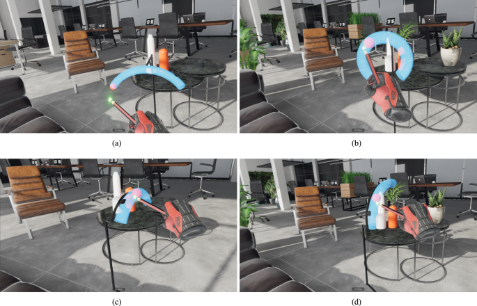 Keywords:
Designer using VR headset with stylus - The effects of biophilic design on steering performance in virtual ...