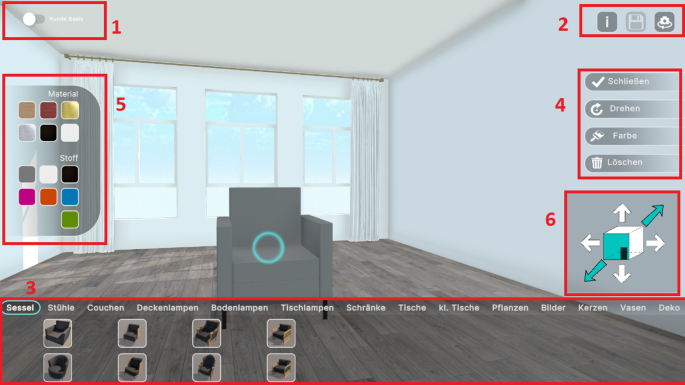 Interactive room design as a tool for understanding form and style preferences