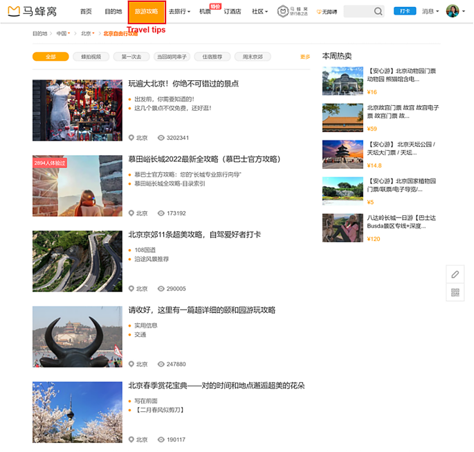 Travel experiences documented in online reviews influence travelers’ travel intentions