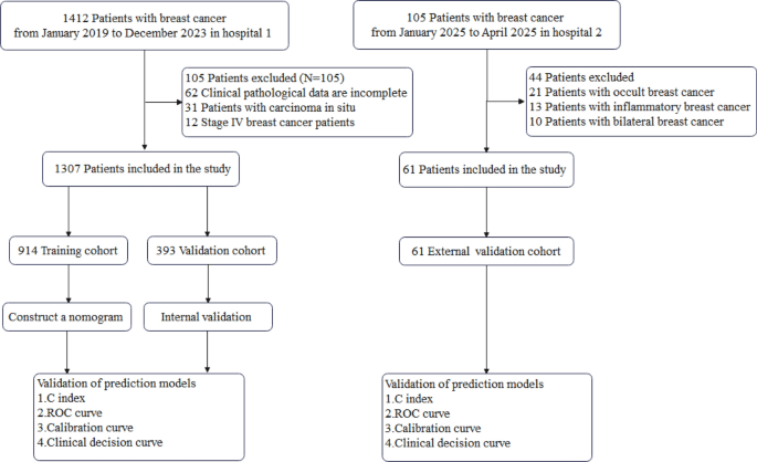 Analysis of factors affecting axillary lymph node metastasis in breast ...
