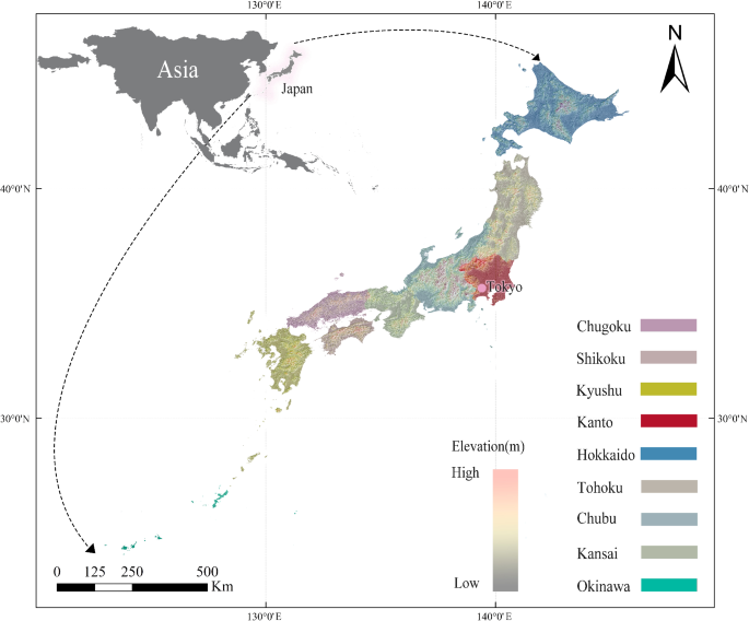 Coupling coordination and spatiotemporal dynamic evolution between culture and tourism industry in Japan