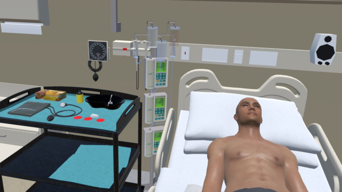 Analysis of stress responses in medical students during simulated pericardiocentesis training using virtual reality and 3D-printed mannequin
