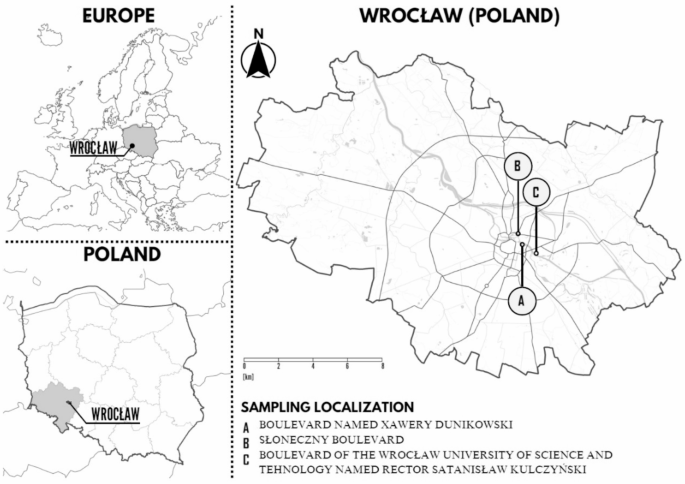 Ecosystem benefits of urban woody plants for sustainable green space planning: a case study from Wroclaw