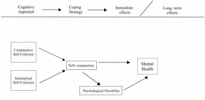 Exploring the longitudinal dynamics of self-criticism, self-compassion, psychological flexibility, and mental health in a three-wave study Exploring the longitudinal dynamics of self-criticism, self-compassion, psychological flexibility, and mental health in a three-wave study