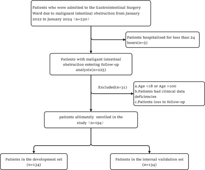 Development and validation of a clinical prognosis prediction model for ...