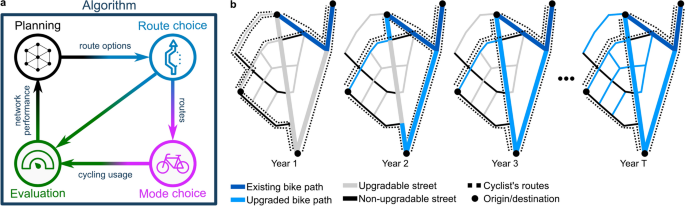 Robust design of bicycle infrastructure networks