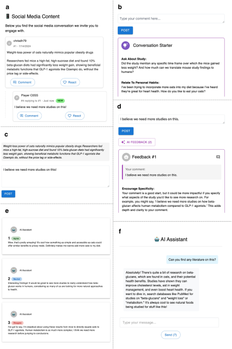 The impact of generative AI on social media: an experimental study - Scientific Reports
