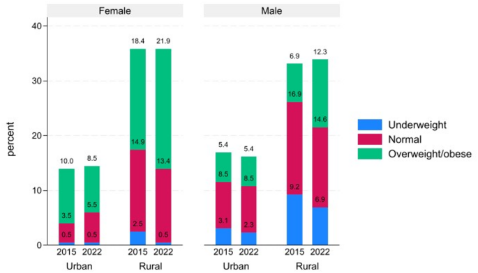 The association of physical activity with obesity and NCD outcomes: insights from Kenyan panel data