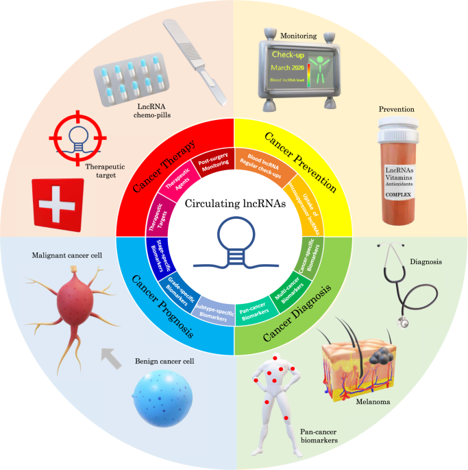 Blood-derived lncRNAs as biomarkers for cancer diagnosis: the Good