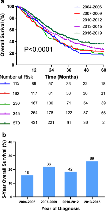 Survival improvement for patients with metastatic colorectal cancer over  twenty years | npj Precision Oncology