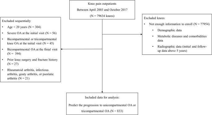 Predicting Osteoarthritis Progression: A Machine Learning Approach Tailored to Individual Patients