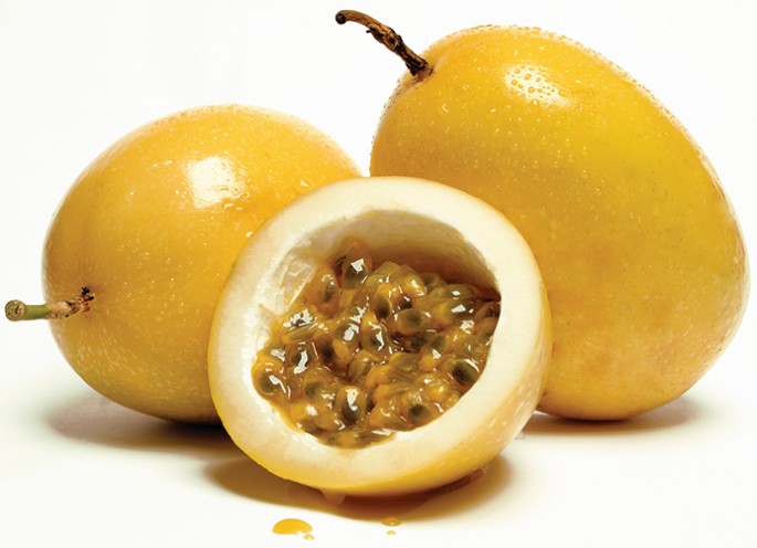 Packaging from passion fruit