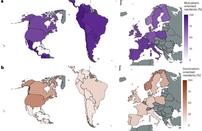 Enduring cultural legacies affect Euro-American wildlife values - Nature Sustainability
