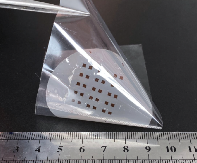 Making diamonds with sticky tape