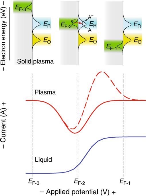 Gas phase electrochemical analysis of amino acids and their fragments