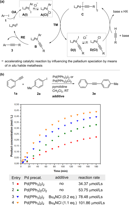 Elucidating the reaction mechanism of a palladium-palladium dual catalytic  process through kinetic studies of proposed elementary steps |  Communications Chemistry