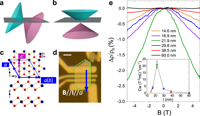 Asymmetric Fermi Velocity Induced Chiral Magnetotransport Anisotropy In The Type Ii Dirac Semi Metal Ptse2 Communications Physics