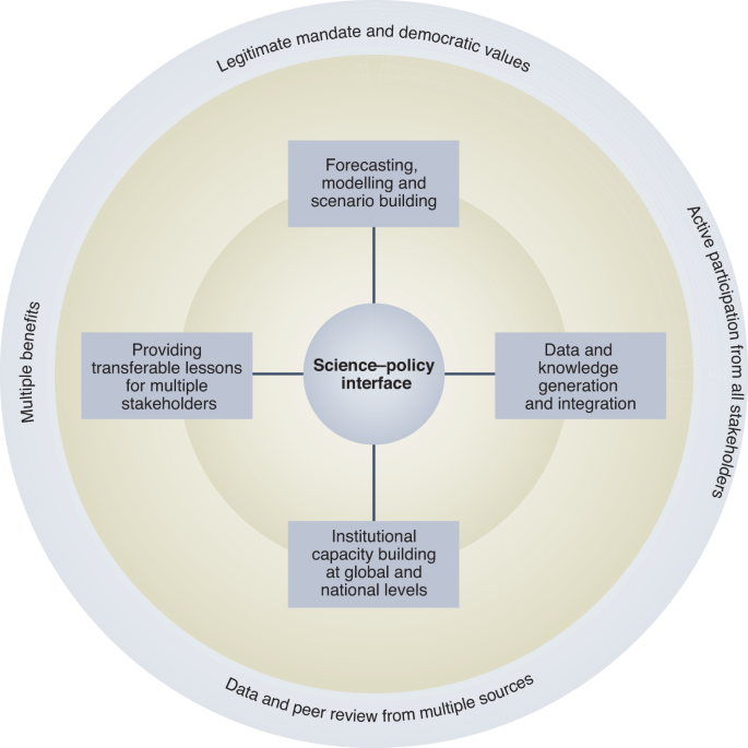 Local, national and international stakeholders with activities related