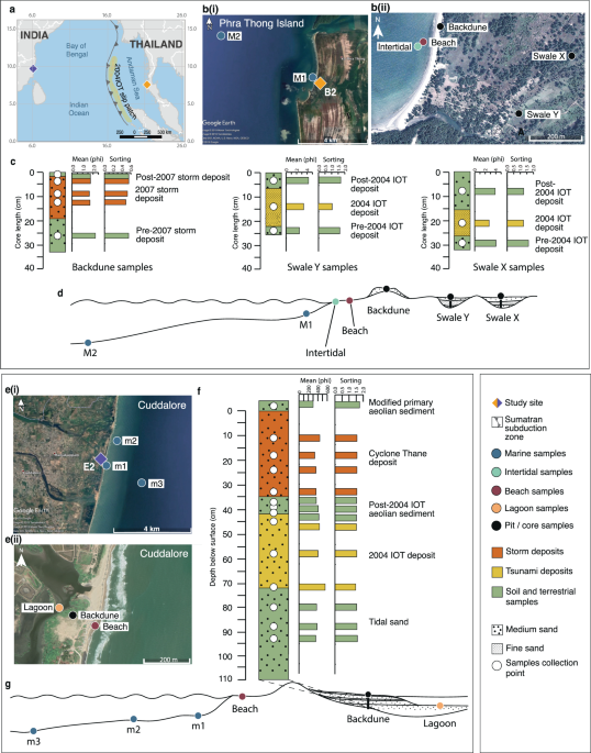 Environmental DNA signatures distinguish between tsunami ...