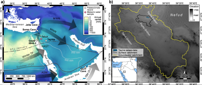 The Unexpectedly Short Holocene Humid Period In Northern Arabia Communications Earth Environment The Unexpectedly Short Holocene Humid Period In Northern Arabia Communications Earth Environment