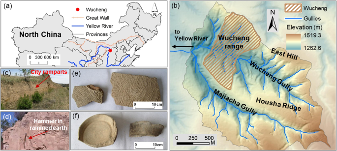 Past rainfall-driven erosion on the Chinese loess plateau inferred from  archaeological evidence from Wucheng City, Shanxi | Communications Earth &  Environment