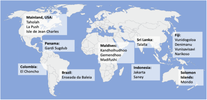 Isolation Countries Planned relocation may reduce communities’ future exposure to coastal ...