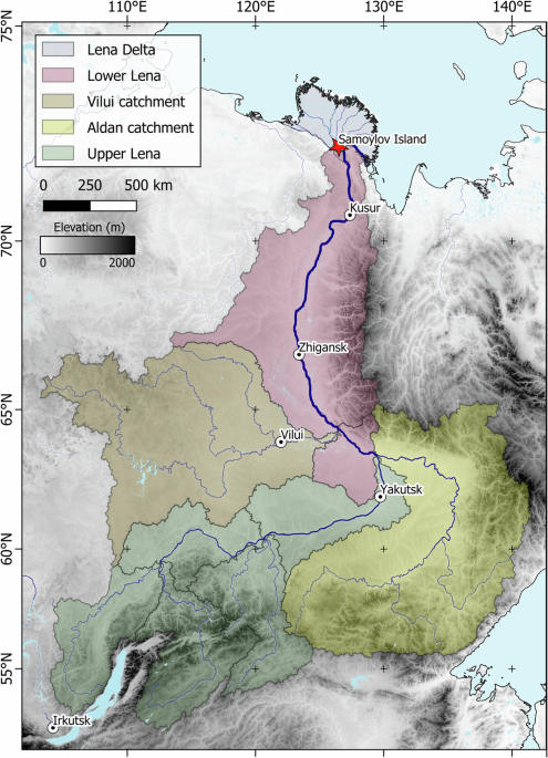 Frazil ice changes winter biogeochemical processes in the Lena River