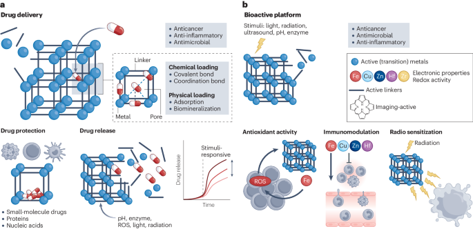 Metal–organic frameworks for biological applications | Nature Reviews ...